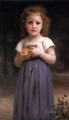 Jeune Fille et Enfant Realismus William Adolphe Bouguereau